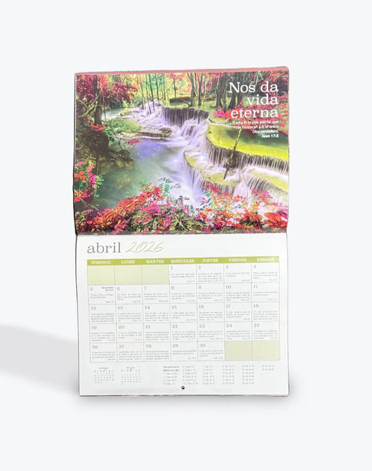 Calendario 2026 – Mundo Hispano – El perfecto amor de Dios Fotos