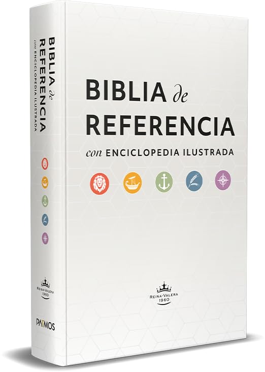 Biblia manual de referencia con enciclopedia ilustrada RVR60 – Tapa dura - Blanca