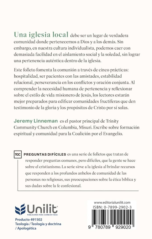¿Por qué nos sentimos solos en la iglesia?/ Jeremy Linneman