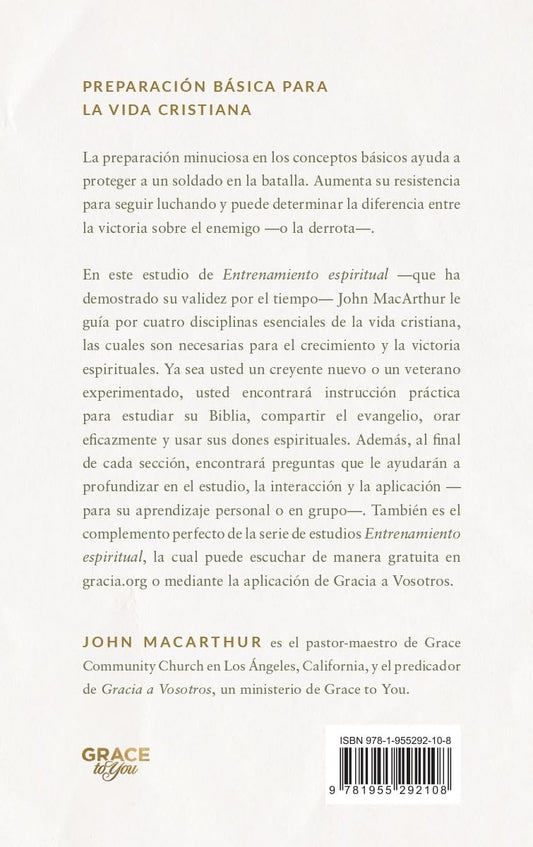 Entrenamiento espiritual / John MacArthur / Grace To You