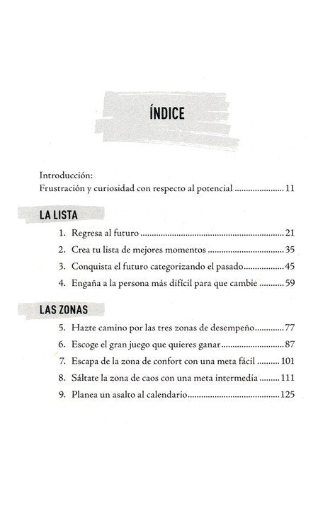 Una meta es todo lo que necesitas / Jon Acuff