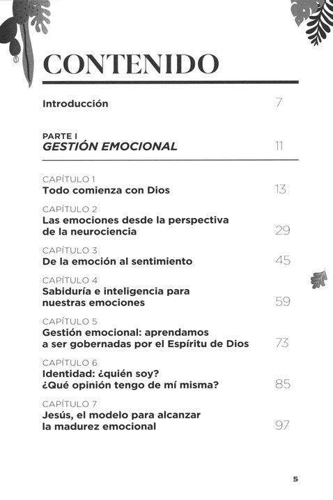Emociones sujetas a Dios / Karen Quiroz