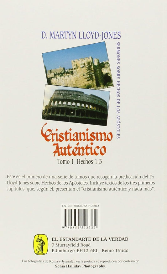 Cristianismo Auténtico Tomo 1 /  David Martyn Lloyd-Jones