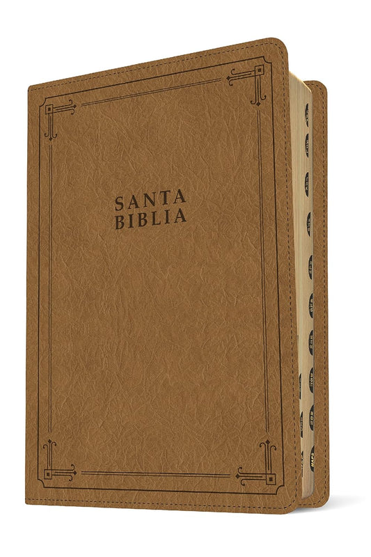 Santa Biblia NTV, Edición de referencia ultra fina, letra grande. Índice pulgar