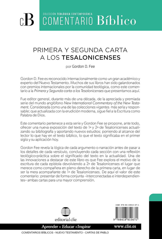 La Primera y Segunda Cartas a los Tesalonicenses /  Gordon D. Fee