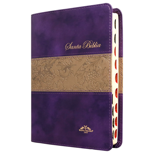 Biblia mediana RVR09 – Morado Duotono – Índice