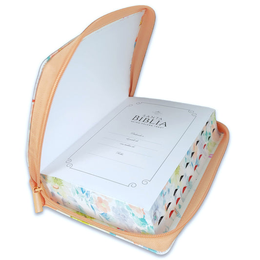 Biblia manual letra gigante RVR60 con indice y cierre – Jardín Coral