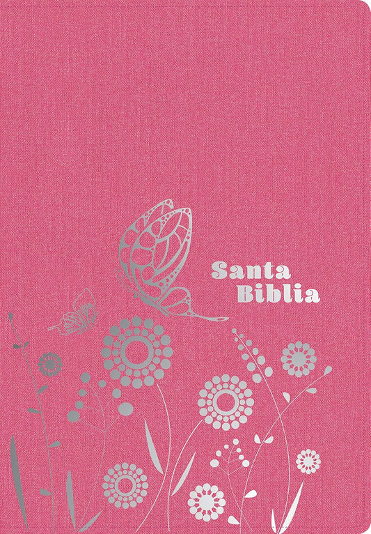 Biblia mediana NTV – Rosa – Zíper
