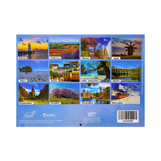 Calendario 2026 – Planificador