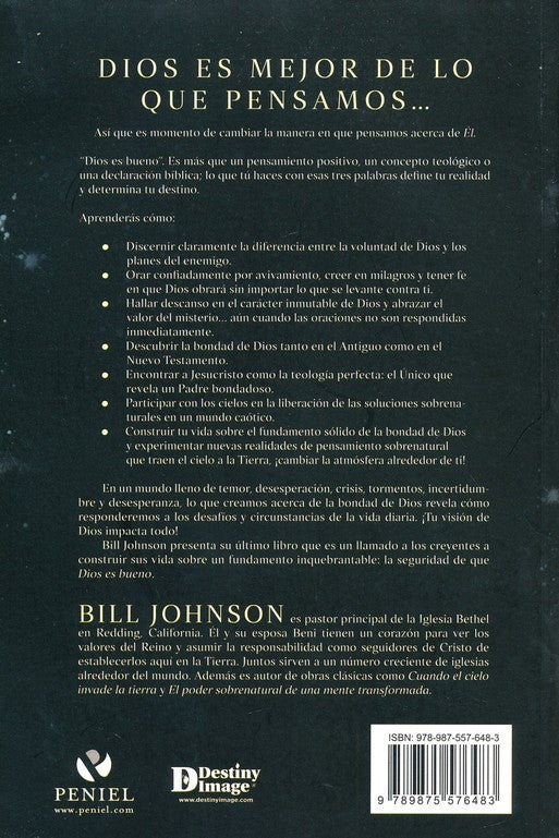 Dios es bueno / Bill Johnson