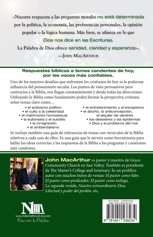 El Pastor en la cultura actual / John MacArthur