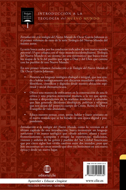 Introducción a la teología del nuevo mundo / Oscar García Johnson