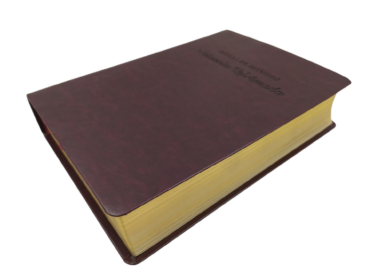 Biblia de estudio Herencia reformada  / Vino tinto - RVR60