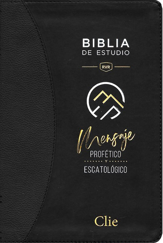 Biblia de estudio mensaje profético y escatológico con índice RVR