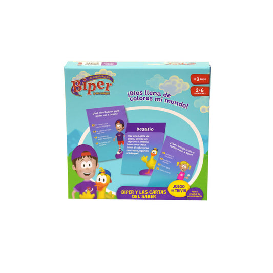 Biper y sus Amigos / Cartas del Saber ¡Dios llena de colores mi mundo!
