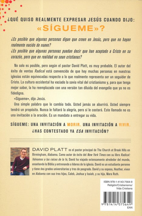 Sigueme / David Platt / Tyndale