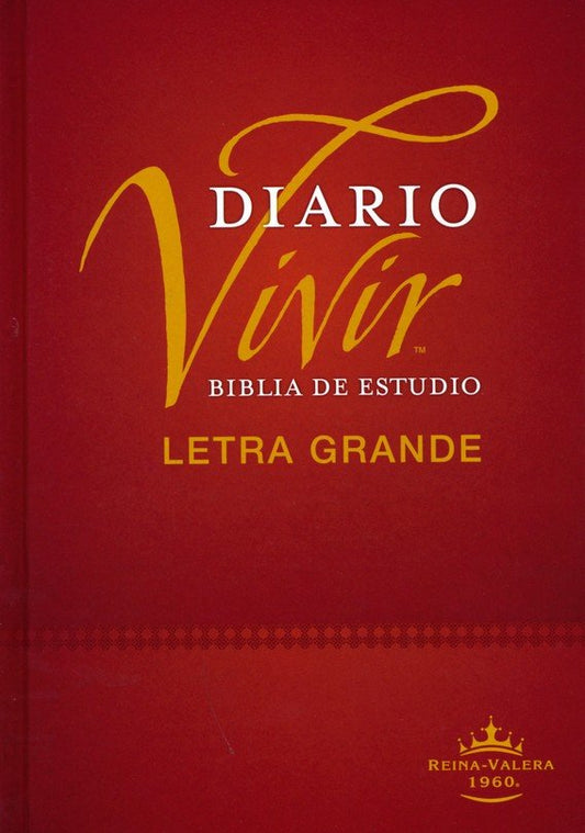 Biblia de estudio del Diario Vivir / Tapa dura con índice - RV1960