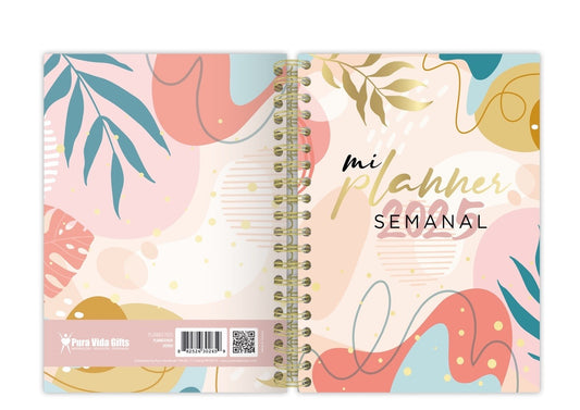 Planner 2025 Rosa Oro