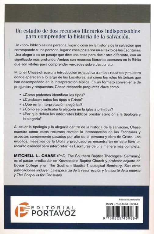 40 preguntas sobre la tipología y la alegoría/ Mitchell L. Chase