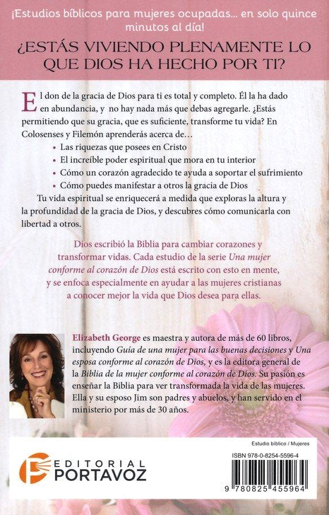 Descubre la gracia de Dios: Colosenses, Filemón/ Elizabeth George