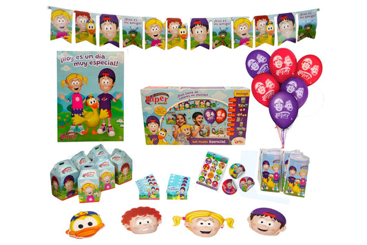 Biper: Set Fiesta Esencial ¡Dios llena de colores mi mundo!