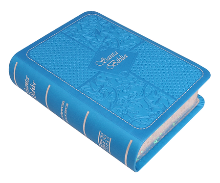 Biblia Compacta Lilac / Azul / RV1960