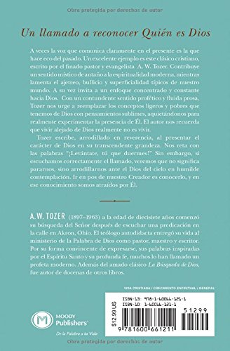 La Búsqueda De Dios / A. W. Tozer