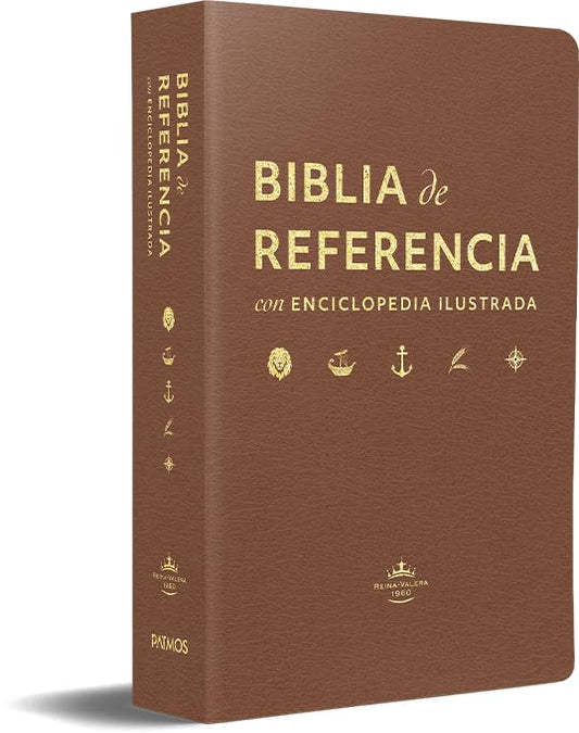 Biblia manual de referencia con enciclopedia ilustrada RVR60 – Marrón