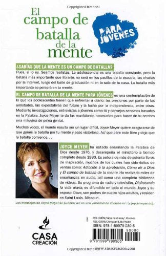 El campo de batalla de la mente para jóvenes / Joyce Meyer