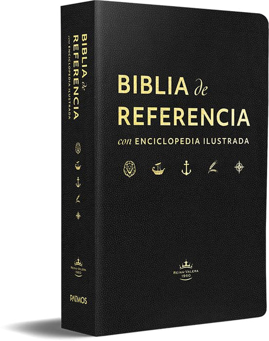 Biblia manual de referencia con enciclopedia ilustrada RVR60 – Negro
