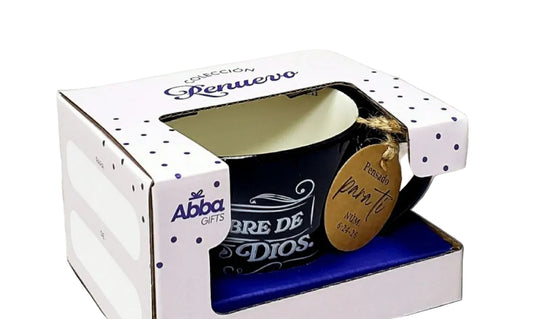 Taza 10 Oz Colección Renuevo - Hombre de Dios 1 Timoteo 6:11