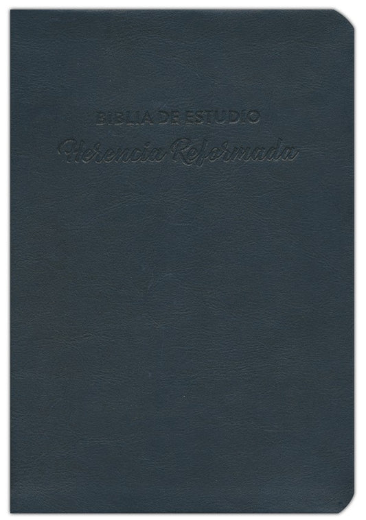 Biblia de Estudio Herencia Reformada / Piel Genuina Negro - RV1960