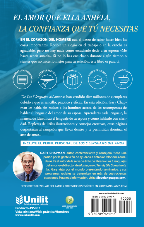 5 lenguajes del amor para hombres/ Gary Chapman