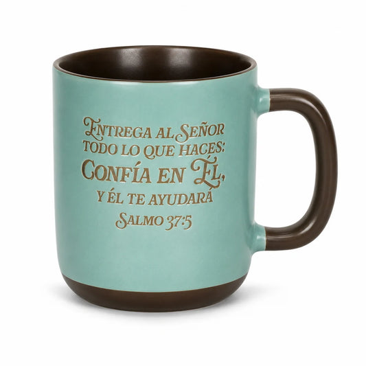 Taza Luz de cerámica 12 onzas / Entrega al Señor