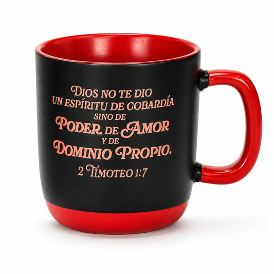 Taza Luz de cerámica 12 onzas / Dios no te dio