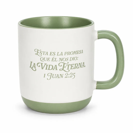 Taza Luz de cerámica 12 onzas / Esta es la promesa