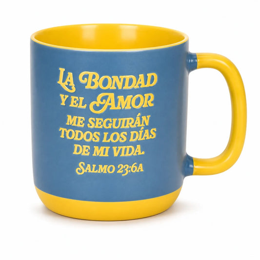 Taza Luz de cerámica 12 onzas / La bondad y el amor
