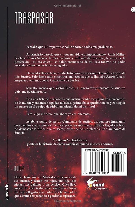 Traspasar: Las Crónicas de los Caminantes de Sueños 2/ Giles Davis