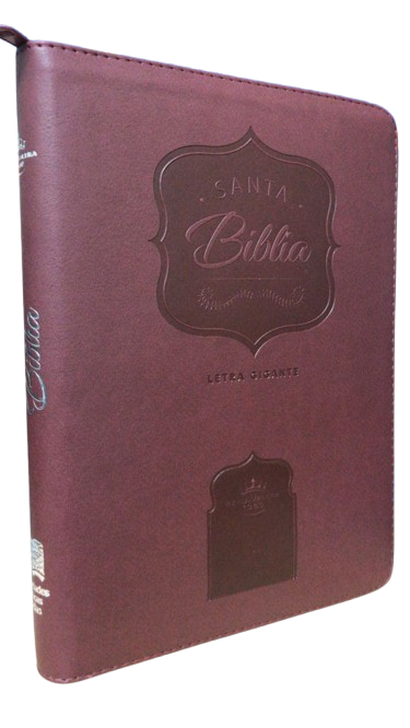 Biblia Letra Gigante / Imitación Piel / Vino / RV1960