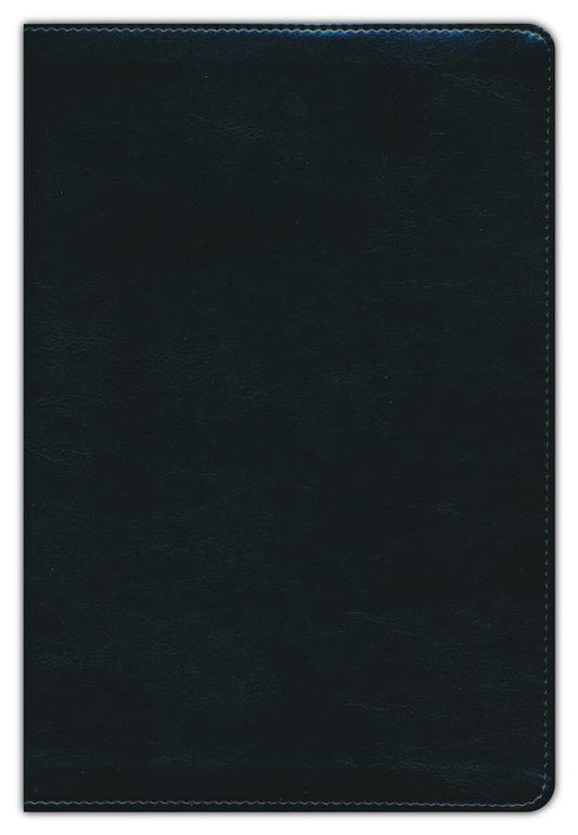 Biblia de Estudio Arco Iris / Negro Símil Piel - RV1960