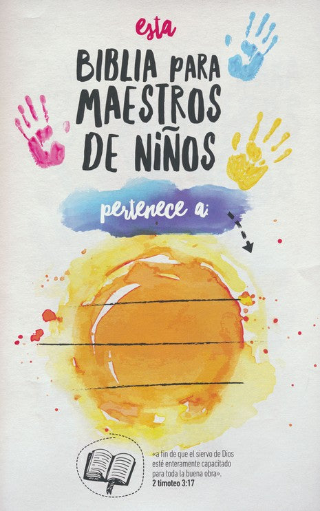 Biblia para Maestros de Niños NBV  / Tapa Blanda