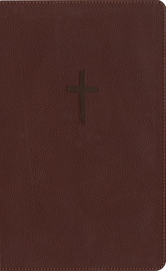 Biblia de referencia en la columna central NTV, letra 9 puntos con Filament