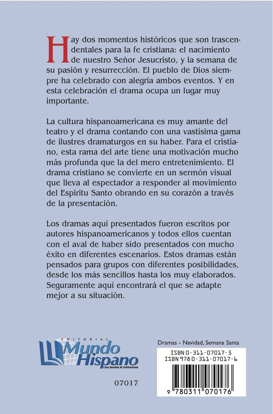 Nuevos dramas para navidad y semana santa/ Alicia Zorzoli/ Mundo Hispano