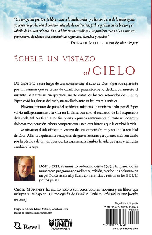 90 Minutos En El Cielo: Favoritos/ Don Piper/ Unilit