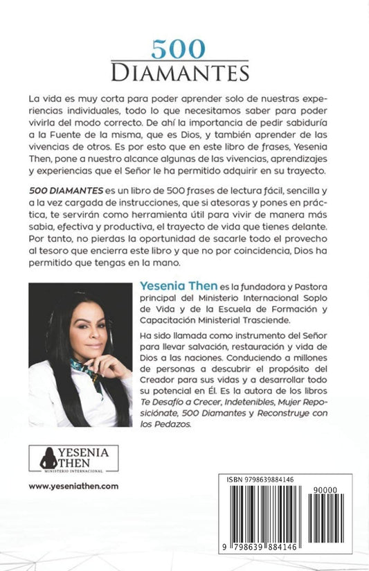 Diamantes: 500 frases de activación, inspiración, y dirección de Dios para tu corazón/ Yessenia Then