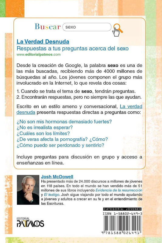 La Verdad Desnuda / Johs Mc Doweell con Erin Davis / Ed. Patmos