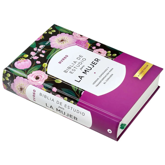 Biblia de estudio para la mujer RVR60 – Tapa dura