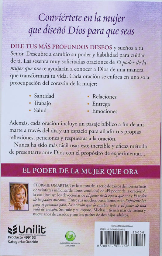 El poder de la mujer que ora: Bolsillo/ Stormie Omartian