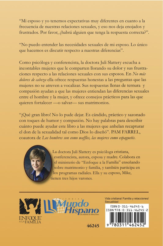 No mas dolores de cabeza/ Juli Slattery