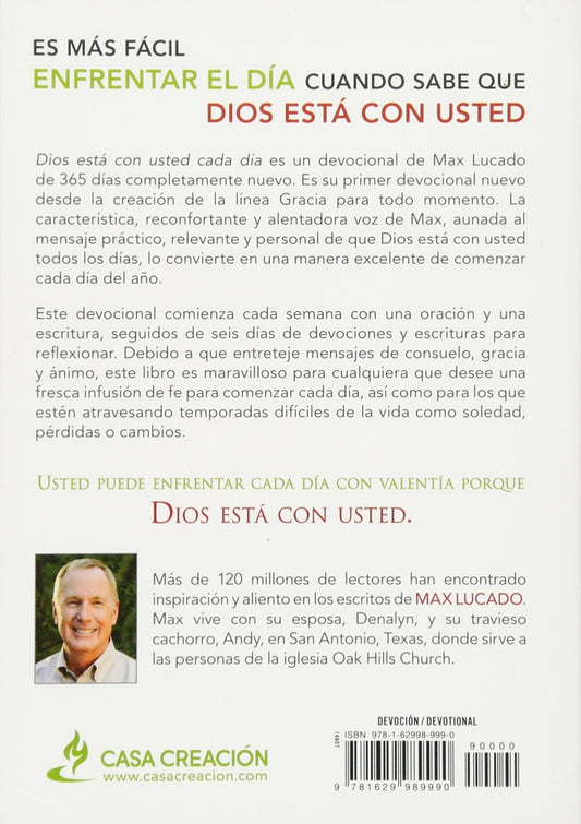 Dios esta con usted cada dia / Max Lucado